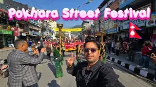 Pokhara Street Festival 2025 🇳🇵| शोभा यात्रा | New Year Celebration 2026 | Pokhara,Nepal #nepal