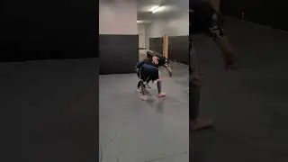 Underhook into knee pick takedown for No-GI Jiu-jitsu
