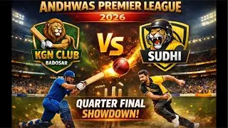 Kgn Club Badosar Vs Sudhi | Andhwas Premier League |Live Match Today #tournament #cricketmatch #live
