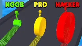 🤢 NOOB vs 😎 PRO vs 😈 HACKER - Spiral Roller Run | Download App Store APK