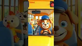 Песенка про колёса автобуса! 🚍🚏 #детскиестишки