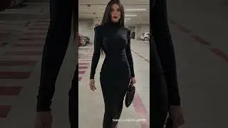 Turtleneck Sexy Long Sleeve Bodycon Dress