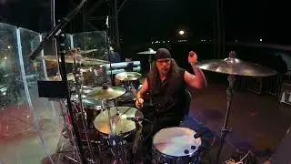 Lou Gramm -I Want To Know What Love Is (clip) - Indio, CA - Feb 24 2018 - Rob Mount Drumcam