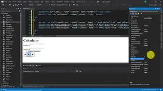 ASP.NET Tutorial | Make a Simple Calculator using Controls(text box, label, button)