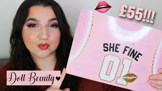 DOLL BEAUTY LIP LINER SHE FINE VAULT - SWATCHING THEM ALL | LIZZIE DEMETRIOU