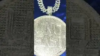 Customized Hip Hop Chain & Pendant Set #cubanlink #hiphop #shots #globalgems