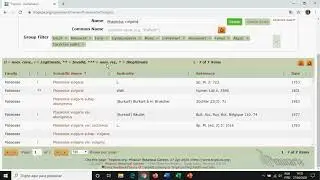Ferramentas da internet para pesquisa em Botânica: site Tropicos.org