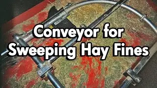 Conveyor for Sweeping Hay Fines