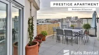 Paris Penthouses Virtual Tour | Boulogne-Billancourt | PARISRENTAL - REF. 59864