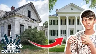 TURNING A TRASH HOUSE INTO A LUXURY MANSION IN HOUSE FLIPPER.