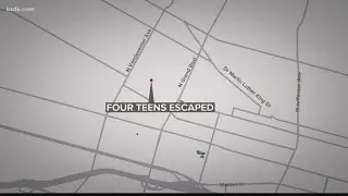 4 teens escape from Juvenile Detention Facility Saturday night