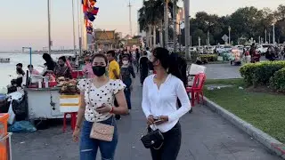 Sunday walking tour Riverside 5PM In Phnom Penh | Cambodian food tour
