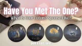 Pick a card💍Have You Met The One? How & Where Will You Meet Your Future Spouse? (Love Tarot Reading)