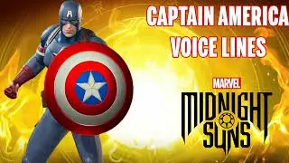 Marvel's Midnight Suns - Captain America (Voice Lines)