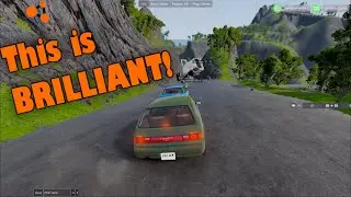 BeamNG with friends! Multiplayer Soapbox racing!