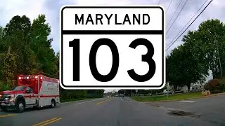 Maryland Route 103 | Driving Hanover to Ellicott City