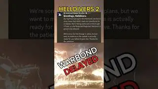 Redacted Regiment Warbond Has Been Delayed - Helldivers 2