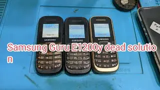 Samsung Guru e1200y date flashing 100% working solution💥💥💥