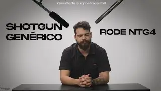 Microfone da china vs Rode NTG4 - Vale a pena pagar mais caro?
