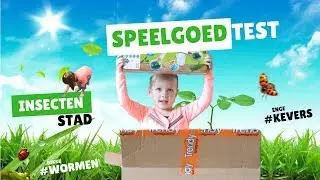 DIKKE WORMEN EN ENGE KEVERS - SPEELGOEDTEST - DE INSECTENSTAD