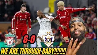 Round of 16 Bound!!!!!! Liverpool 6-0 Qarabag | Match Reaction |