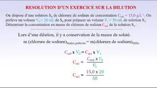 02 partie 5 résoudre un exercice dilution