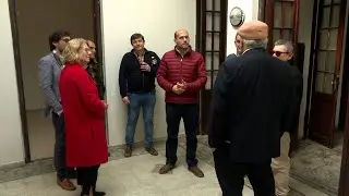 Im&aacute;genes de inauguraci&oacute;n de dispositivo del Mides