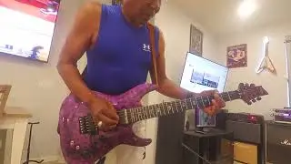 My Schecter Apocalypse Purple Reign Active C1 F/R/S