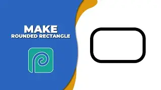 How to make rounded rectangle in photopea