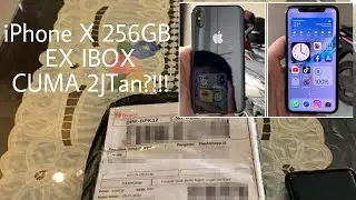 UNBOXING IPHONE X 256GB IBOX DARI SHOPEE CUMA 2JUTAAN!!!!