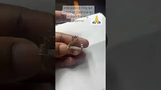 Beautiful ring 🙏 #jewelleryhub #gold #tennisbracelet #shortsvideo #jewellery #ring #vairalvideo