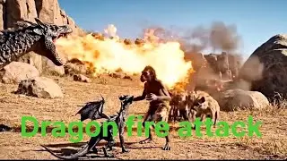 👉&ldquo;Fire-Breathing Dragon Destroys Hyenas!&rdquo;&hearts;️🌍