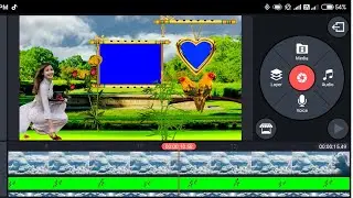 Wedding video blue screen frame kaise banaye || how to make a wedding video green screen frame