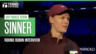 Jannik Sinner on Emotions of Playing at Home in Turin | 2025 ATP Finals