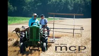 Western Michigan Old Engine Club Grain Cutting 2025