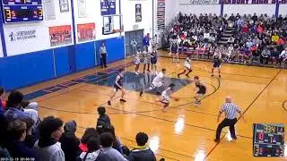 Boys Varsity Basketball Immaculate HS vs Danbury High School