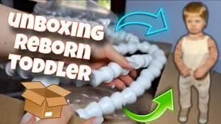 UNA NUOVA BAMBOLA REBORN TODDLER GIGANTE! 📦 Charlie 15 mesi Bountiful Baby