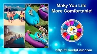 Beach Camping Air Sofa Lounge Lounger Laybag Sleeping Lazy Bag Bed