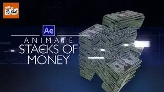Animate money stacking up | After Effects Tutorial | Fast & Easy!