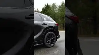 2024 Lexus RX 500h F SPORT: Caviar, Black leather, 21