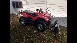HOW TO DO MAINTENANCE ON 2008 HONDA RANCHER 4X4