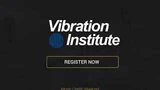 Vibration Institute Annual Training Conference & Expo Registration Sponsors