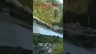 Tehri Dam ke Gate khule 🤯😱#tehrigarhwal #tehridam #gadwal #uttarakhand #dam #gangariver#pauri #tehri
