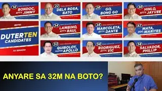 Anong nangyari sa 32 Million na boto in VP Sara sa 2025 Elections