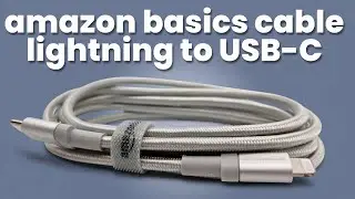 Полный обзор кабеля Amazon Basics USB-C &mdash; Lightning с сертификацией MFI.