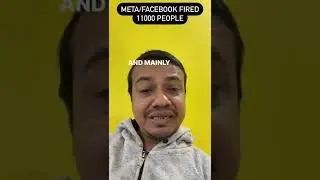 Meta Fired 11000 People