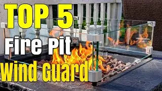 Best Glass Wind Guard For Fire Table Round Rectangle And Square