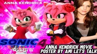 Sonic 4 Anna Kendrick Movie Poster Let's Talk 