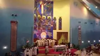 Ave Maria ( Fruto Ramirez ) - Holy Rosary Grand Choir, Doha Qatar