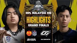 [HIGHLIGHTS] SELANGOR RED GIANTS vs CG ESPORTS MPL MY S16 GRAND FINALS | SRG vs CG